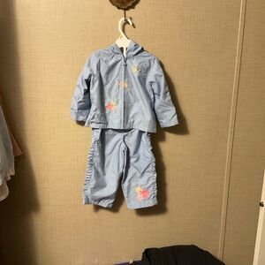 Kids Blue Floral Matching Set